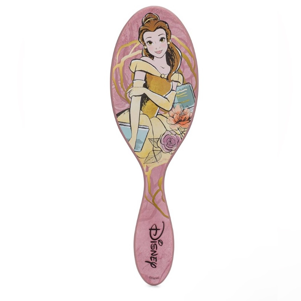 Belle Wet Brush Disney Belle Pink Hairbrush for detangling